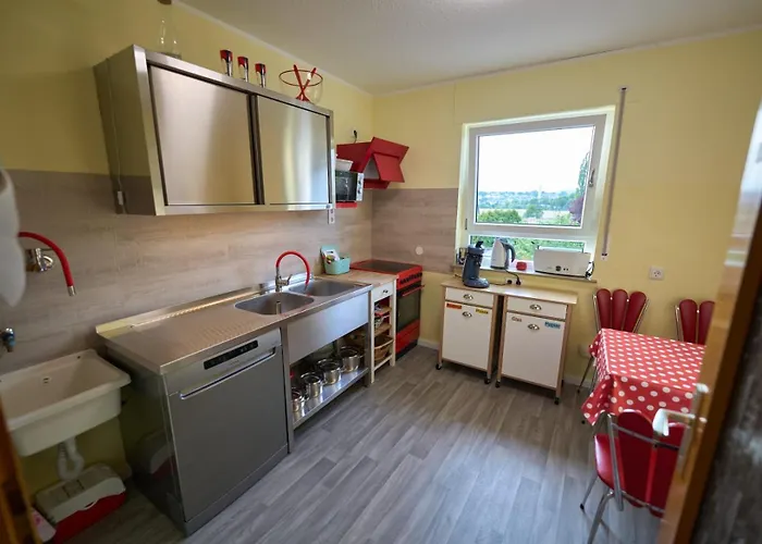 Quarto em Acomodações Particulares Limburger Mika -whg3zimmer P&wallbox Garten *